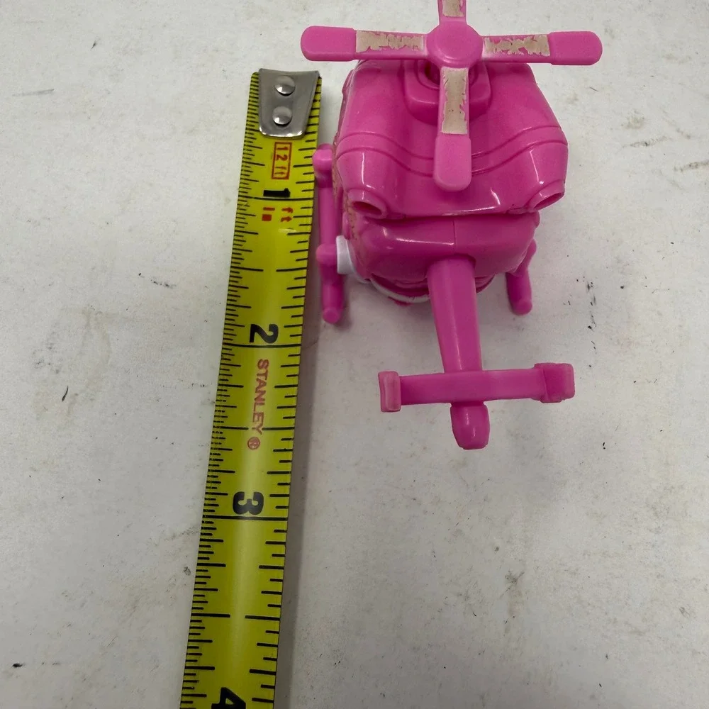 Super Wings Dizzy Transforming Toy Pink Rescue Helicopter Mini Figure 3 Inch